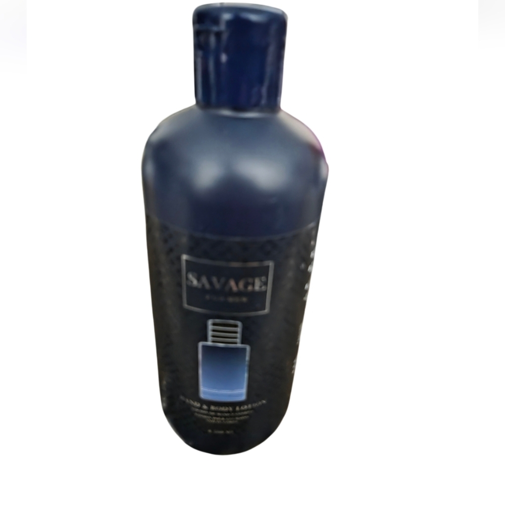 NEW Savage Hand & Body Lotion For Men  500ml